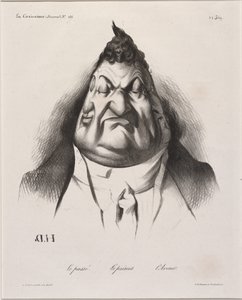 Het Verleden - Het Heden - De Toekomst door Honoré Daumier