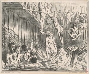 De baden voor vier centen
