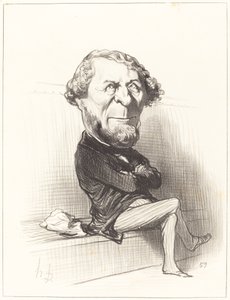 Marie Denis Larabit door Honoré Daumier
