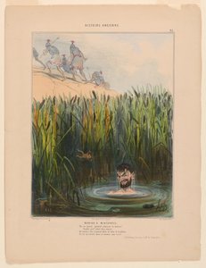 Marius bij Minturnes, plaat 21 uit de HIstoire Ancienne