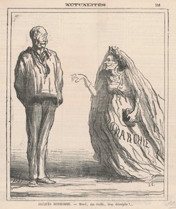 Dank je, oude, te vervallen! ... door Honoré Daumier