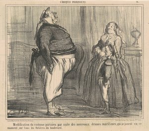 Wijziging van het Parijse kostuum...