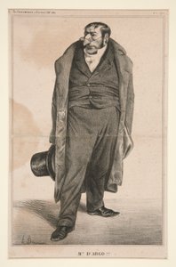 Mr. D door Honoré Daumier