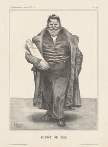 Meneer Pot de Noz. door Honoré Daumier