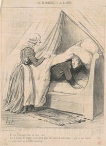 Meneer, het is een brief van drie sous door Honoré Daumier