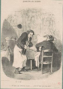 Let niet op, meneer... door Honoré Daumier