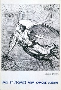 Vrede en veiligheid voor elke natie door Honoré Daumier