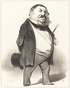 Prins Lucien Murat door Honoré Daumier