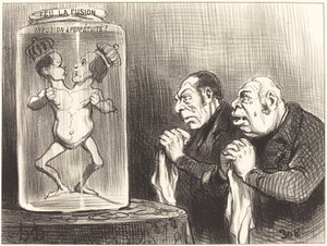 Overbodige Spijt! door Honoré Daumier