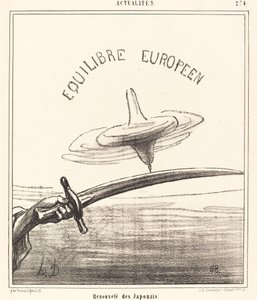 Vernieuwd door de Japanners door Honoré Daumier