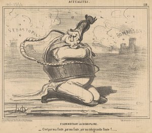 Zichzelf discipline toedienen... door Honoré Daumier