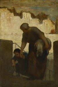 De wasvrouw, ca. 1863