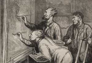 De Schilders: De Laatste Penseelstreek, Expositie van 1868