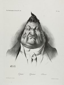 Het verleden, het heden, de toekomst, plaat 349, 1834 door Honoré Daumier