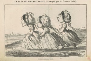 Drie Jonge Dames om te Trouwen; Burgersfamilie overtuigd...
