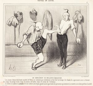 Een aanvulling op een schitterende opleiding door Honoré Daumier