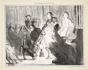 Een orkest in een zeer fatsoenlijk huis, nr. 8 van Les Comediens de Societe