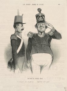 Een dag van grote pracht door Honoré Daumier