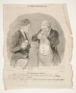 Een wetenschappelijk consult, uit Les Beaux Jours de la Vie