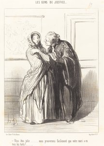 Jij bent mooi... door Honoré Daumier