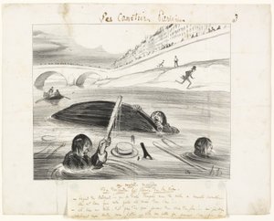 Een nieuwe manier om de rivier van het leven af te drijven, plaat drie van Les Canotiers Parisiens