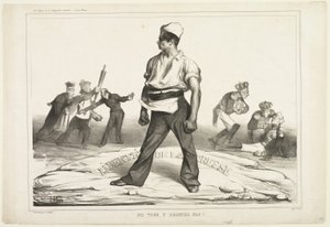 Bemoei je er niet mee, plaat 20 door Honoré Victorin Daumier