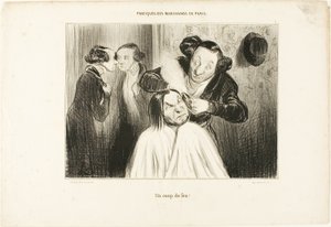 "Vuur!", plaat 35 uit Types Parisiens