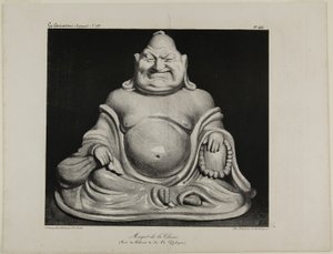 Porseleinen figuur uit China (uit de privécollectie van Mr. Charles Philipon), plaat 416