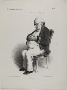 Simeon, plaat 521 door Honoré Victorin Daumier