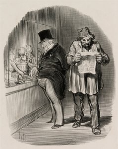 Arbeider en burger, uit Les Parisiens En 1848