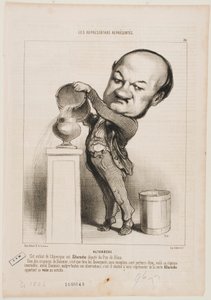 Altaroche door Honoré Daumier