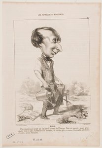 Bixio door Honoré Daumier