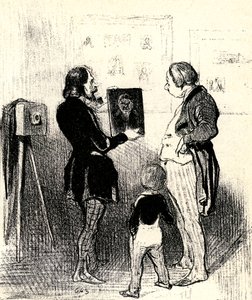 Daguerreotypie door Honore Daumier
