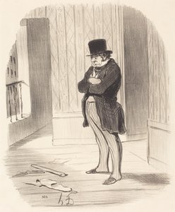 Verhuisd!... door Honoré Daumier