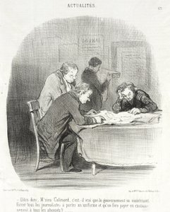  door Honoré Daumier