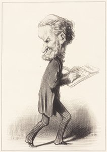 J. Antoine Taschereau door Honoré Daumier