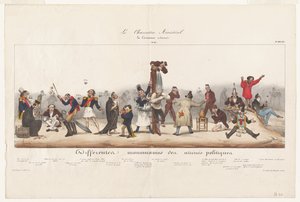 Het ministeriële Charenton door Honoré Daumier