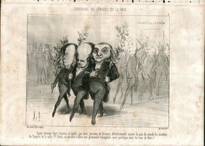 Le Charivari door Honoré Daumier