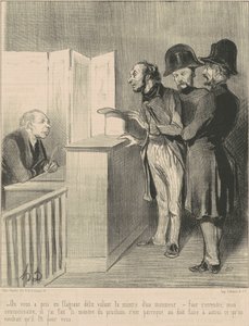 Je bent op heterdaad betrapt ... door Honoré Daumier