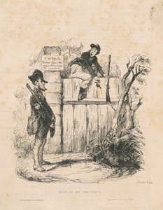 Wat doe je daar... door Honoré Daumier