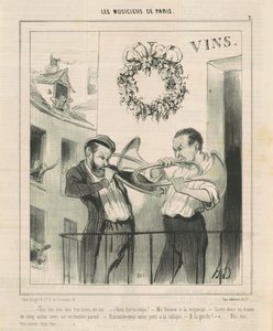 Ton, ton ... ton taine ... door Honoré Daumier