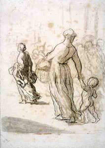 Twee Vrouwen en een Kind, c.1848-50