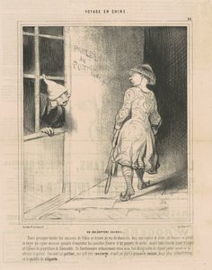 Een Chinese kever door Honoré Daumier