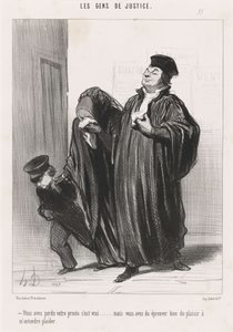  door Honoré Daumier
