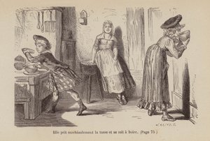 Illustratie voor Un Bon Petit Diable door Horace (after) Castelli