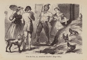 Illustratie voor Un Bon Petit Diable (gravure)
