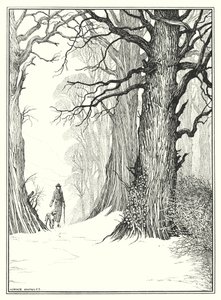 Januari (litho) door Horace J. Knowles