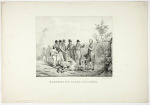 Beoordeling van de zweep door Emile Jean Horace Vernet