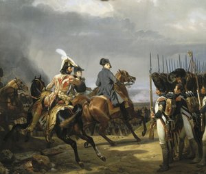 Slag bij Jena. 14 oktober 1806 door Horace Vernet