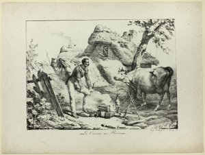 Bivakkeuken door Horace Vernet